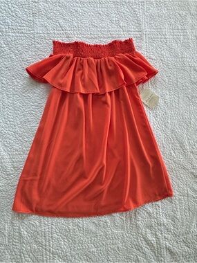 Altar'd State Women’s Off-Shoulder Ruffle Dress